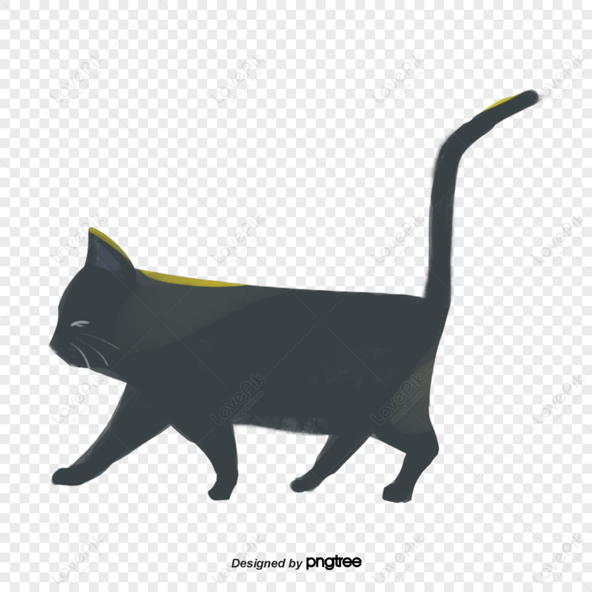 Black Tailed Png Images With Transparent Background 