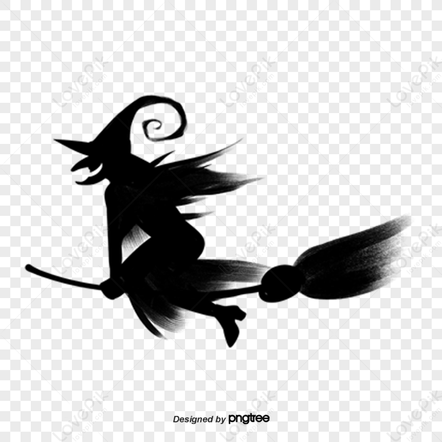 Scopa Di Guida Della Strega Del Cos Della Bambina Di Halloween PNG Immagine  Gratis, Grafica download su Lovepik