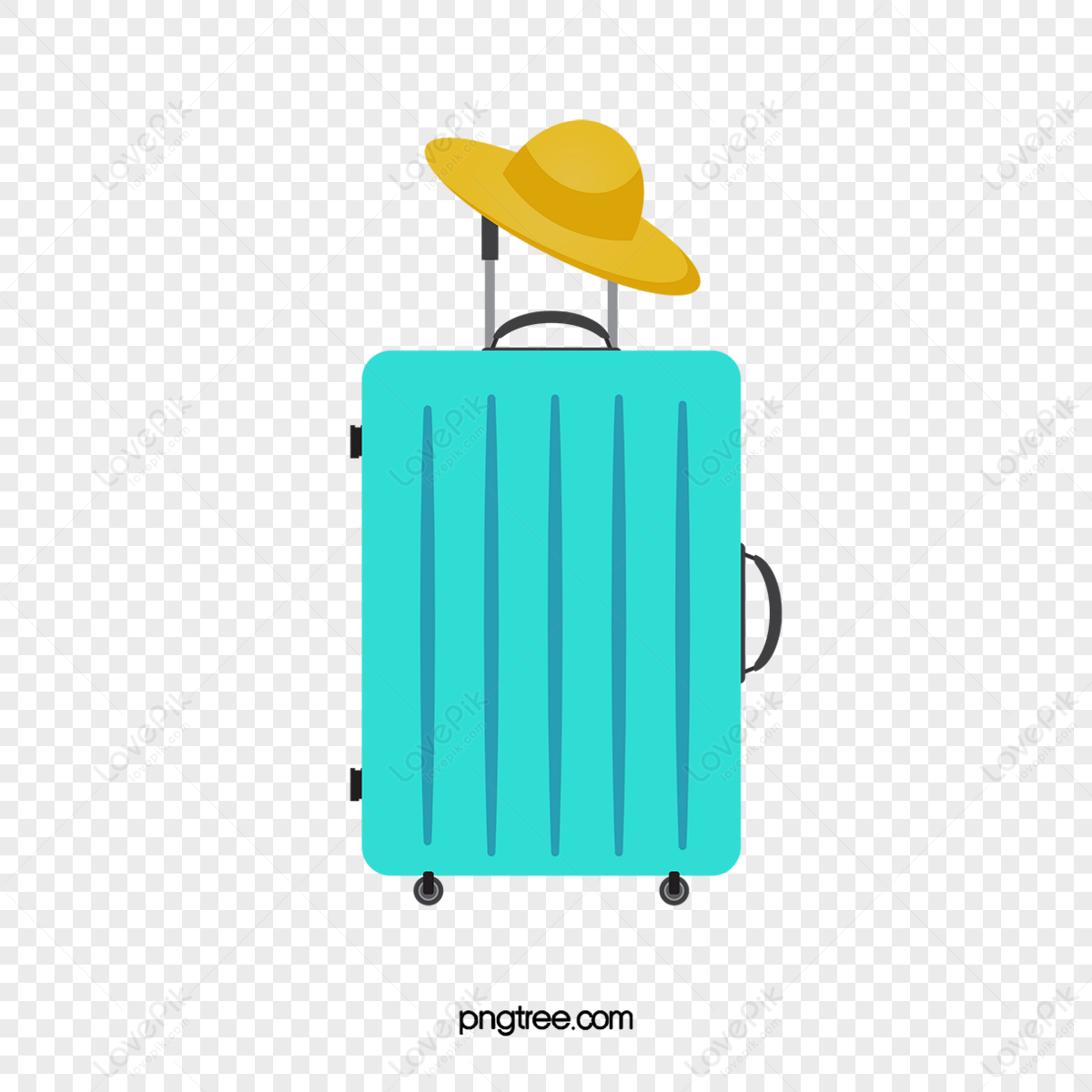 Blue Golden Week Travel Luggage,trunk,trunks,travel around the world png image free download