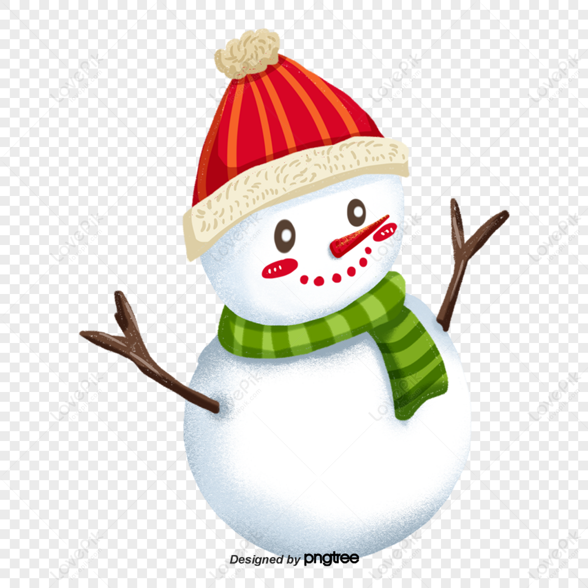 Cartoon Cute Snowman PNG Images With Transparent Background | Free ...