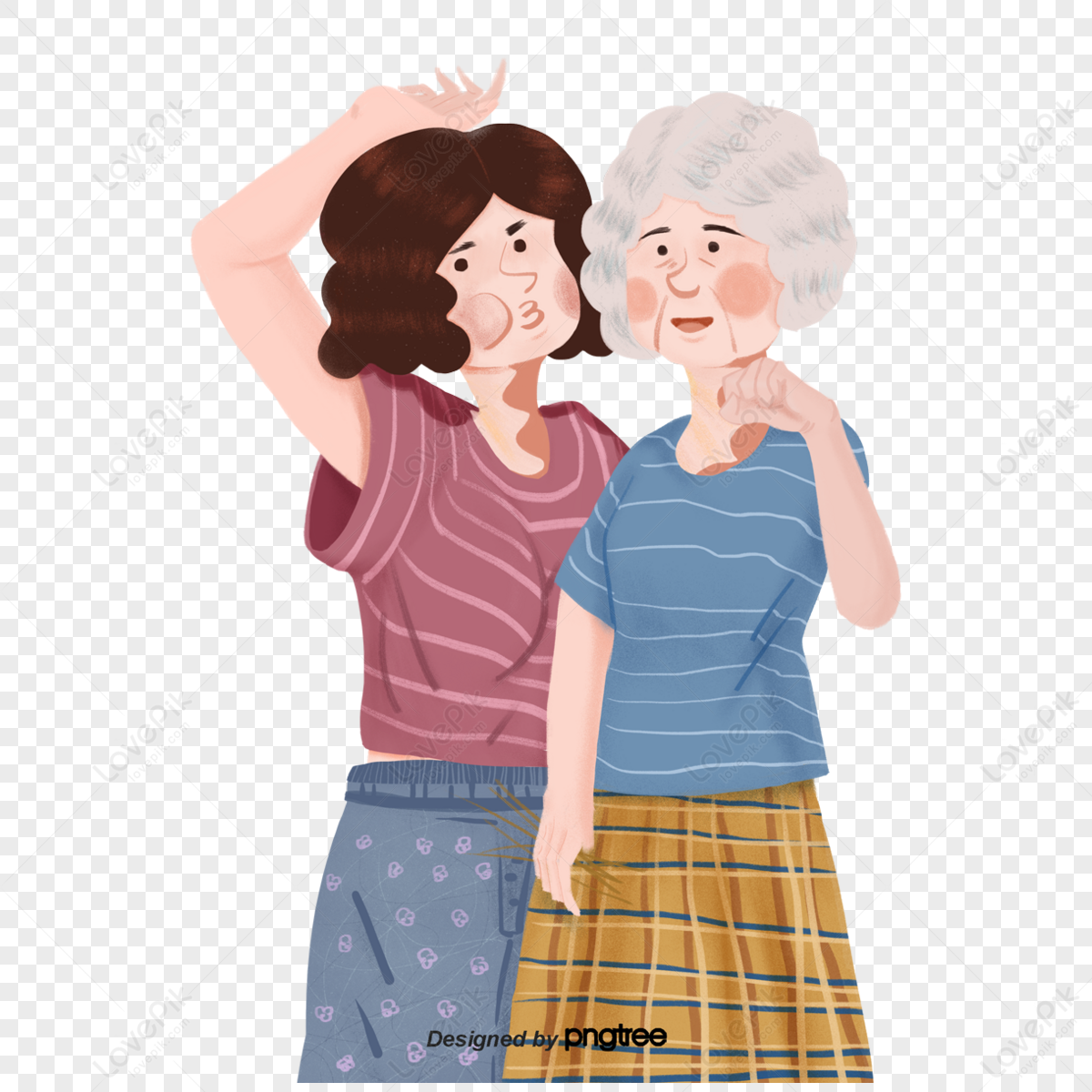Middle-aged Women PNG Images With Transparent Background