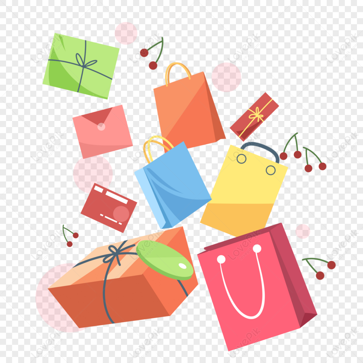 Gift Bags Transparent background 15100053 PNG