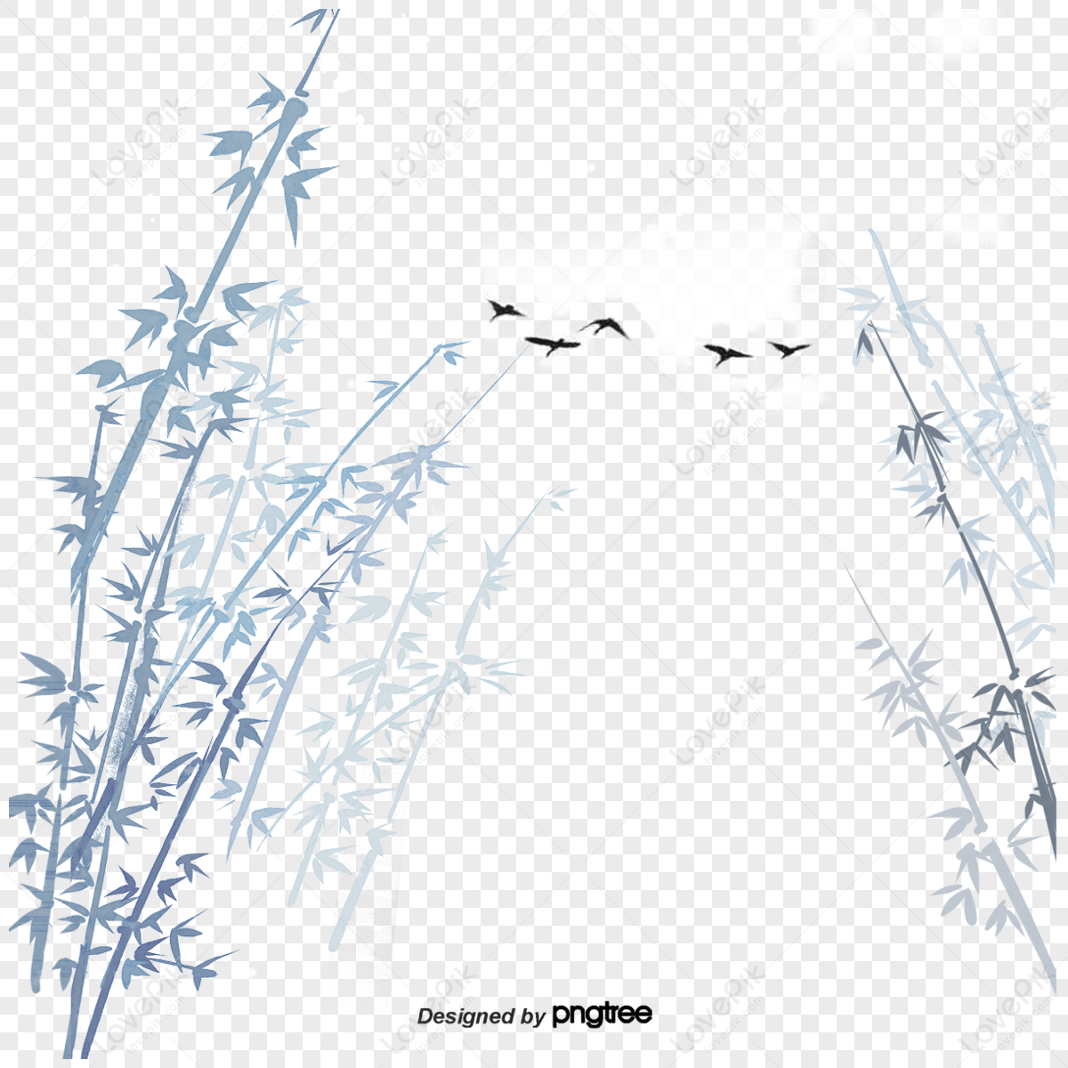 Cartoon Bamboo Forest PNG Images With Transparent Background | Free ...