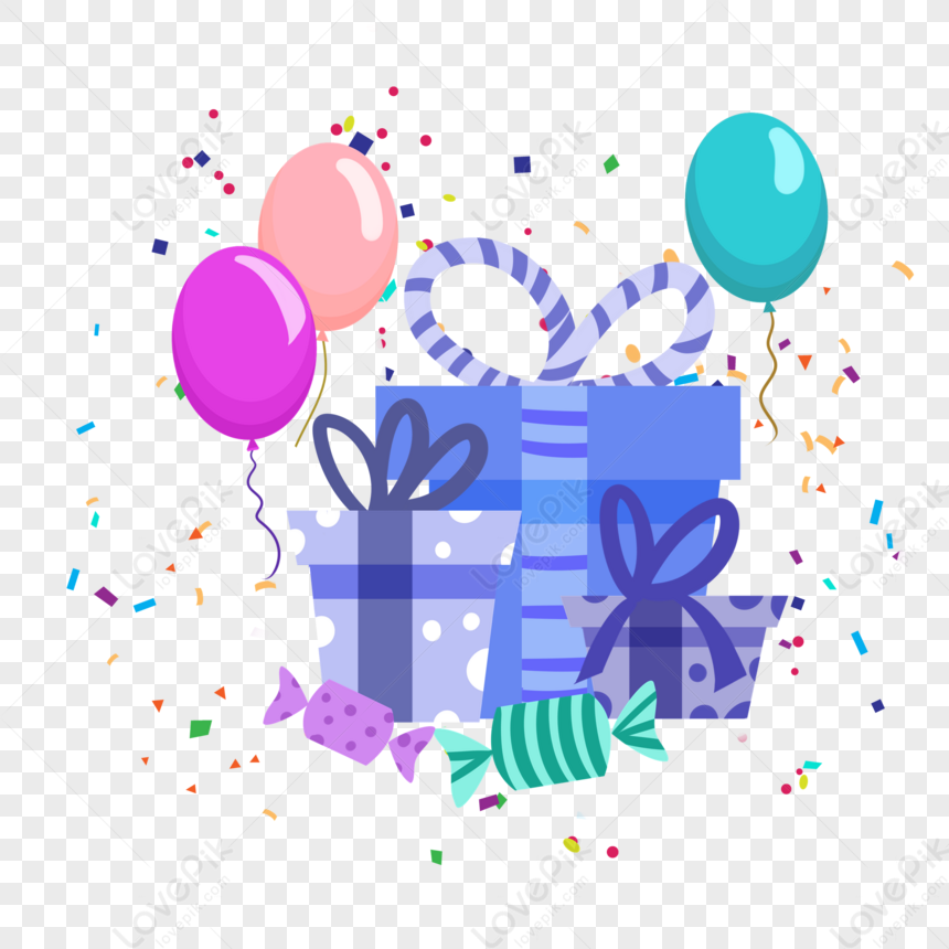 Adornos De Cumpleaños PNG Imágenes Gratis - Lovepik