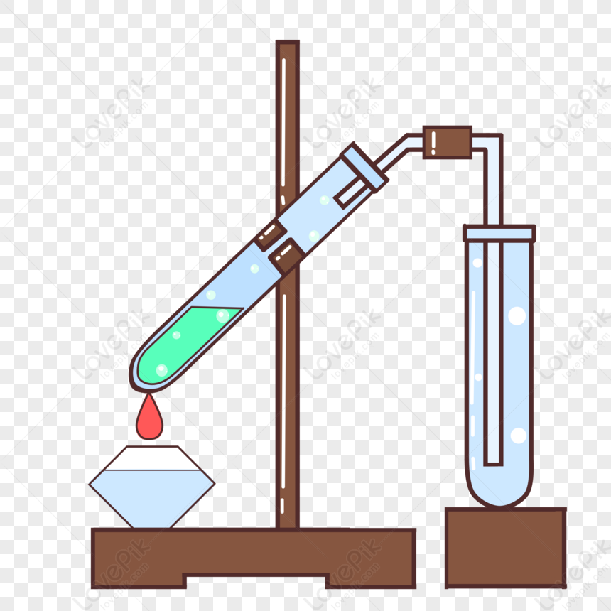 Simple Elements Of School Biology Experiment,test Tubes,catheter PNG ...