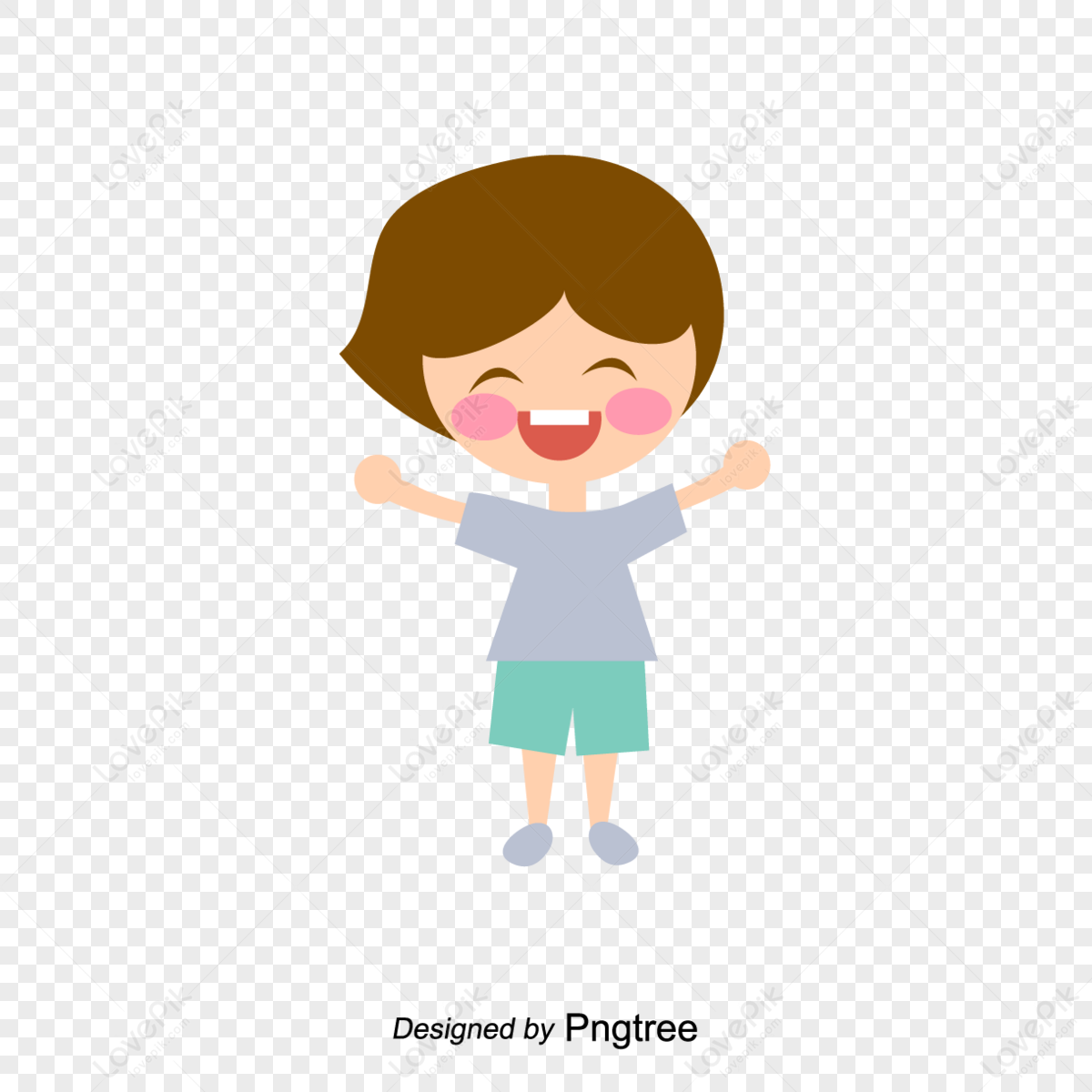 Summer Cartoon Cute Boys,blue,card,child PNG Image Free Download And ...