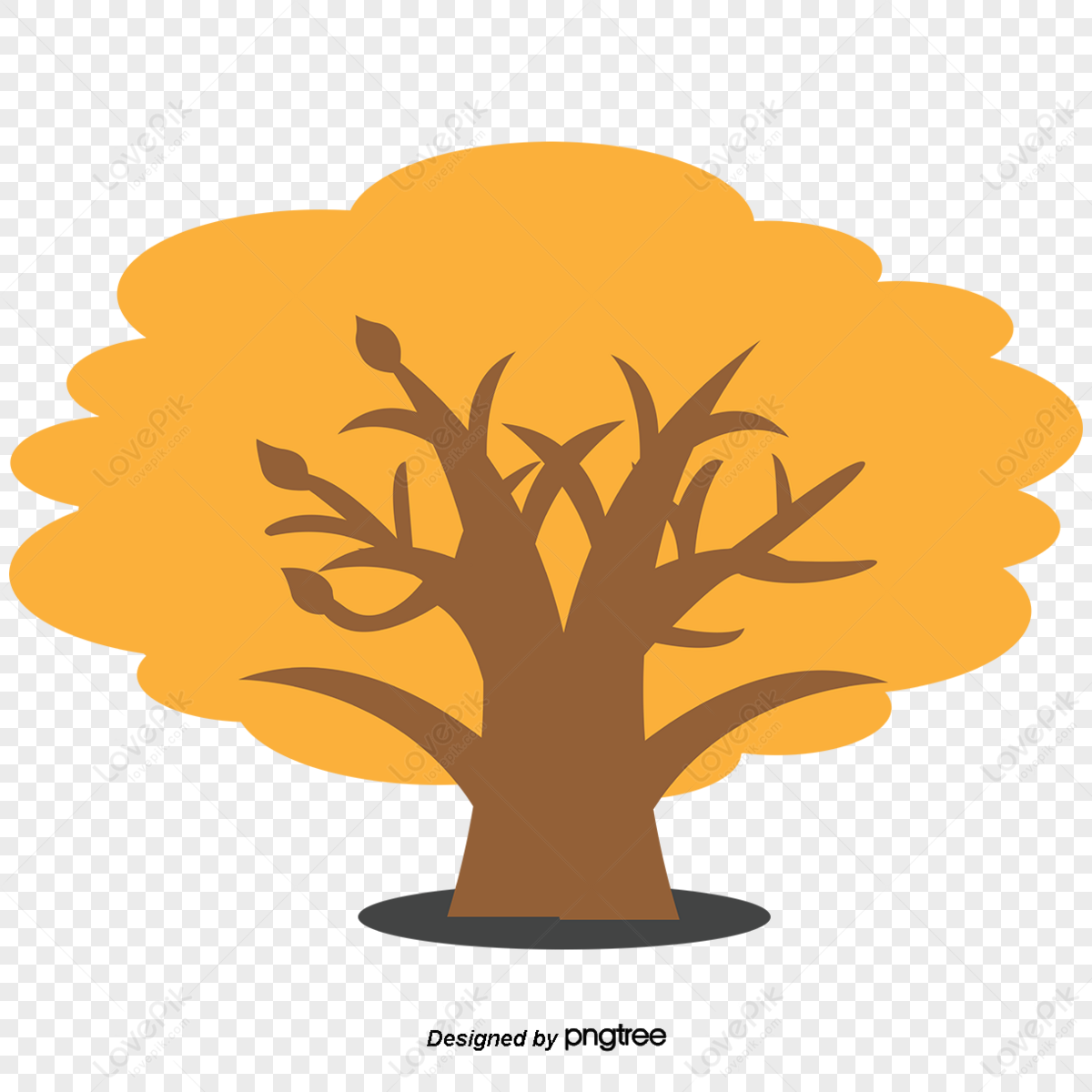 Turquoise Japanese Illustration Style Tree,grow,ecosystem,earth PNG ...