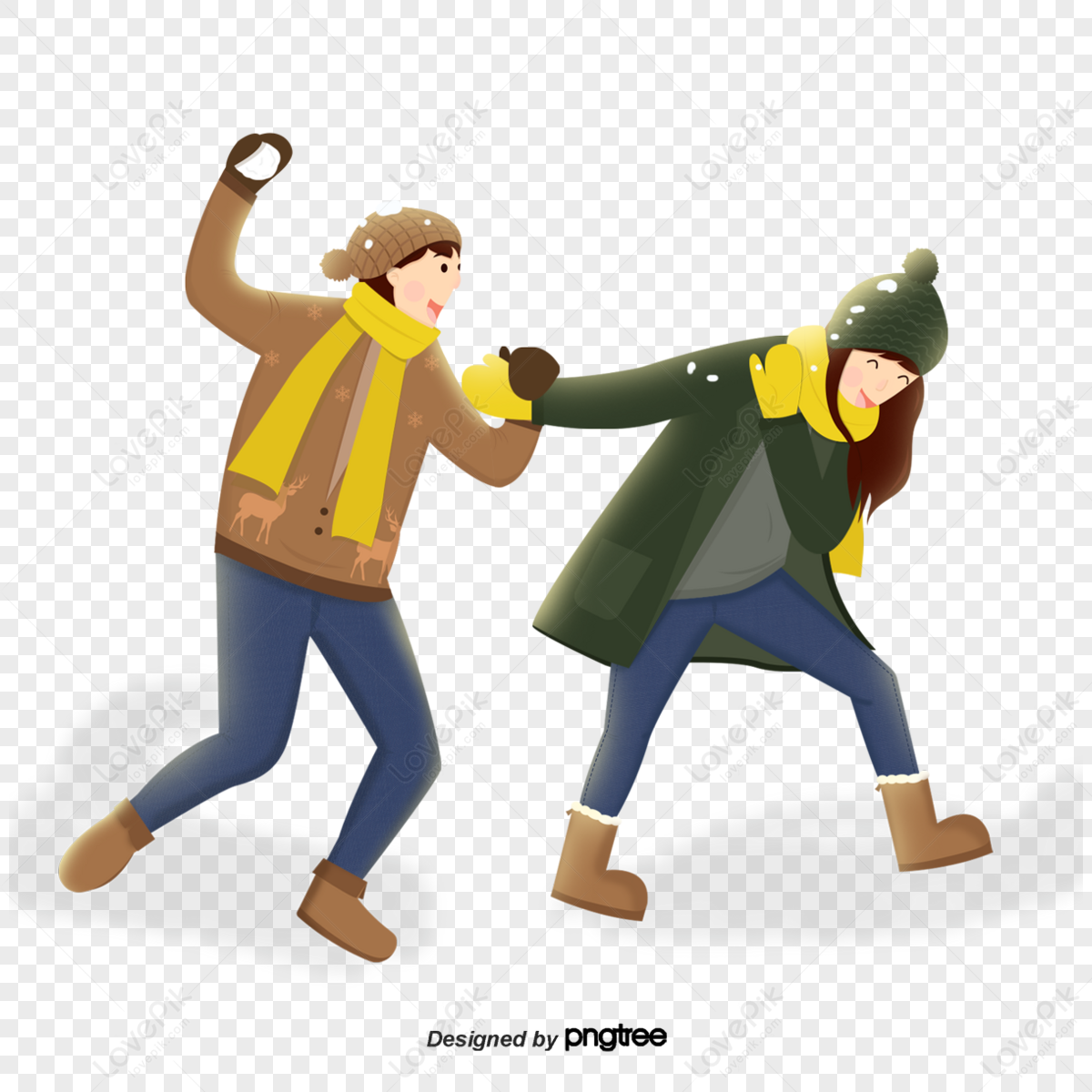 Wearing Thick Clothes PNG, Vector, PSD, and Clipart With