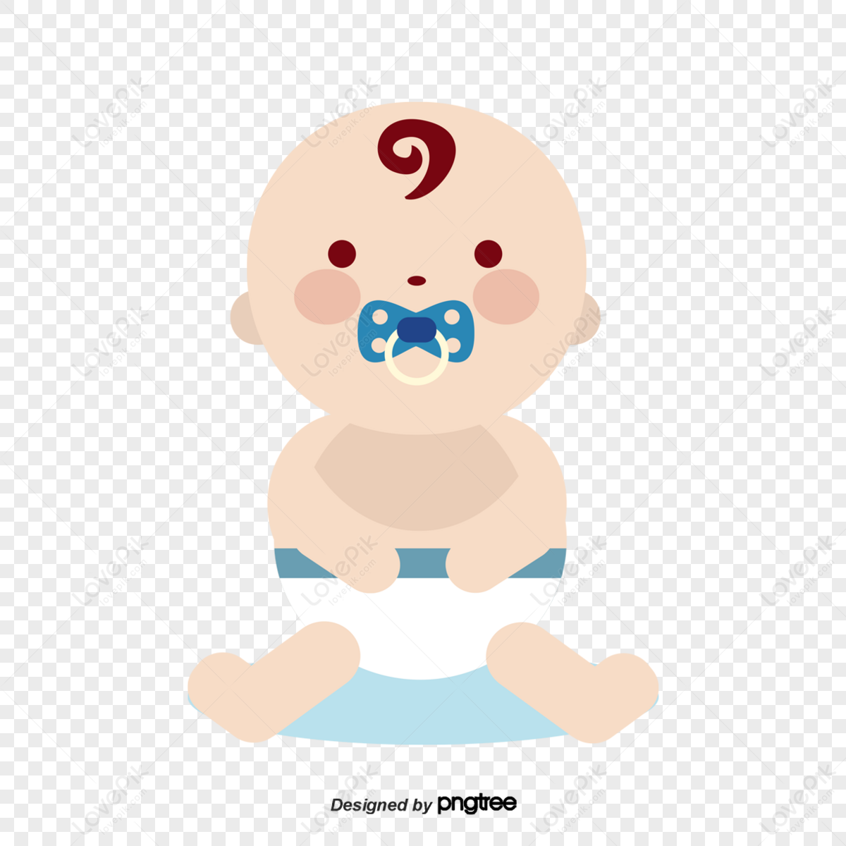 Cartoon Baby In Diapers,holiday,bird,black PNG Picture And Clipart ...