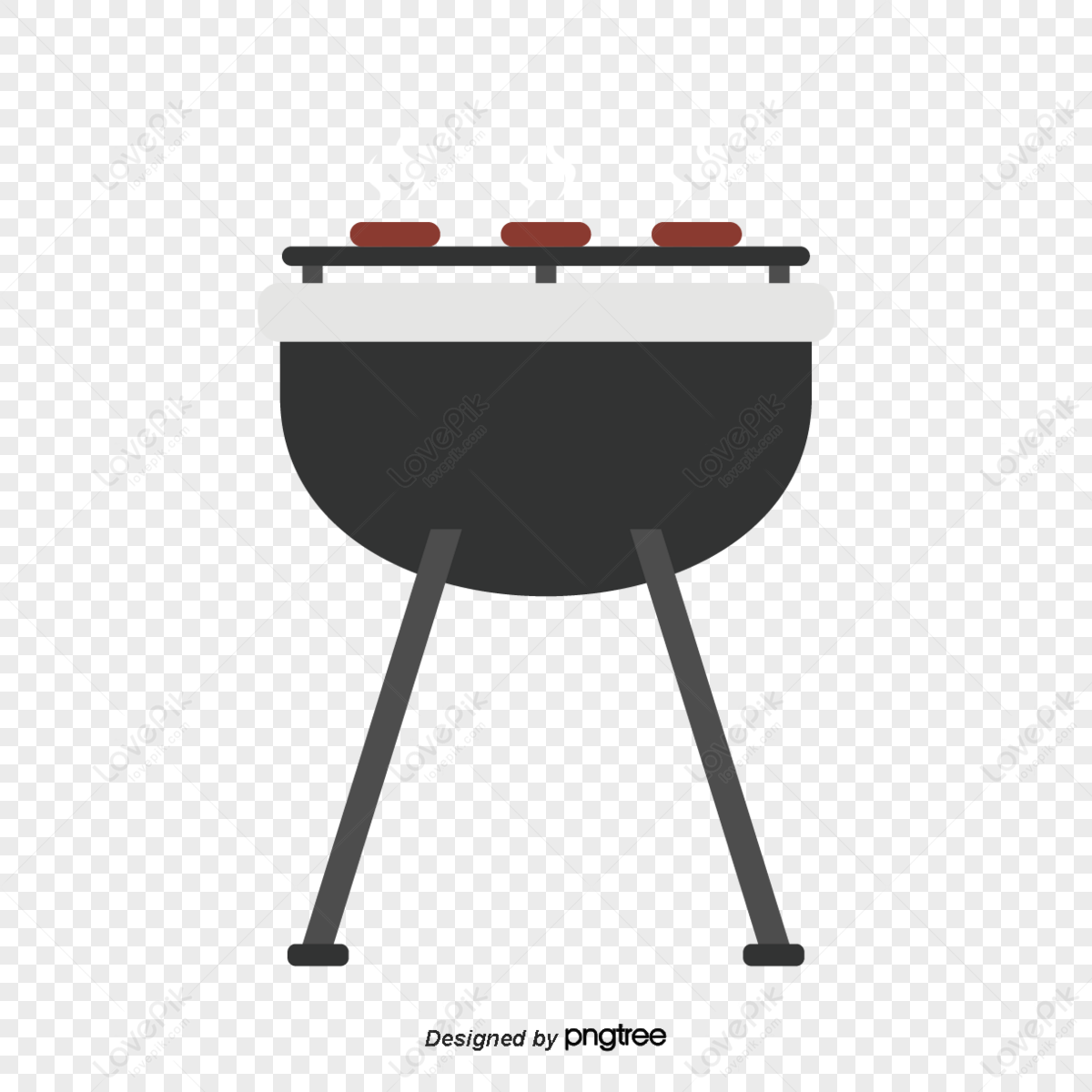 Cartoon Outdoor Barbecue Oven,scene,furnace,stove PNG Transparent And ...