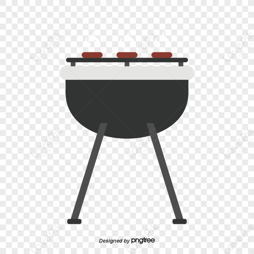 Cartoon Outdoor Barbecue Oven,scene,furnace,stove PNG Transparent And ...