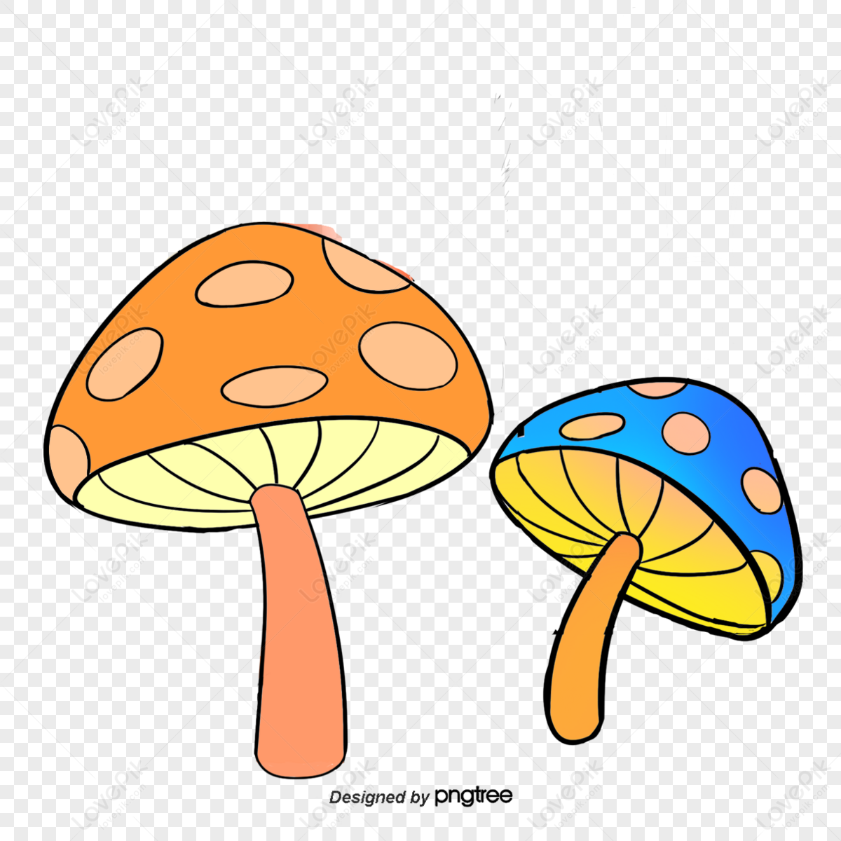 Cute Mushroom PNG, Vector, PSD, and Clipart With Transparent Background for  Free Download