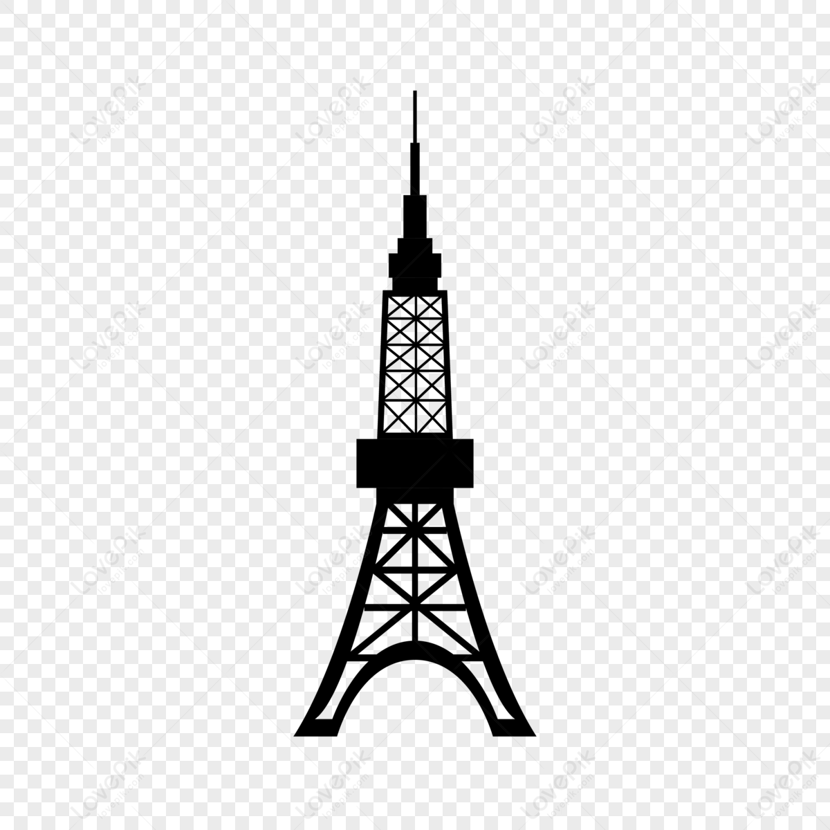 Creative Elements Of Tokyo Tower In Japanese Architecture,landmark 