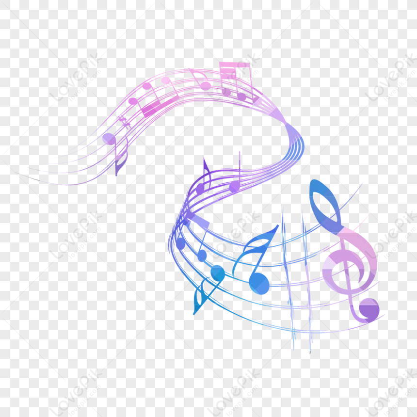 Gradual Beating Notes,symbol,players,art PNG Image Free Download And ...