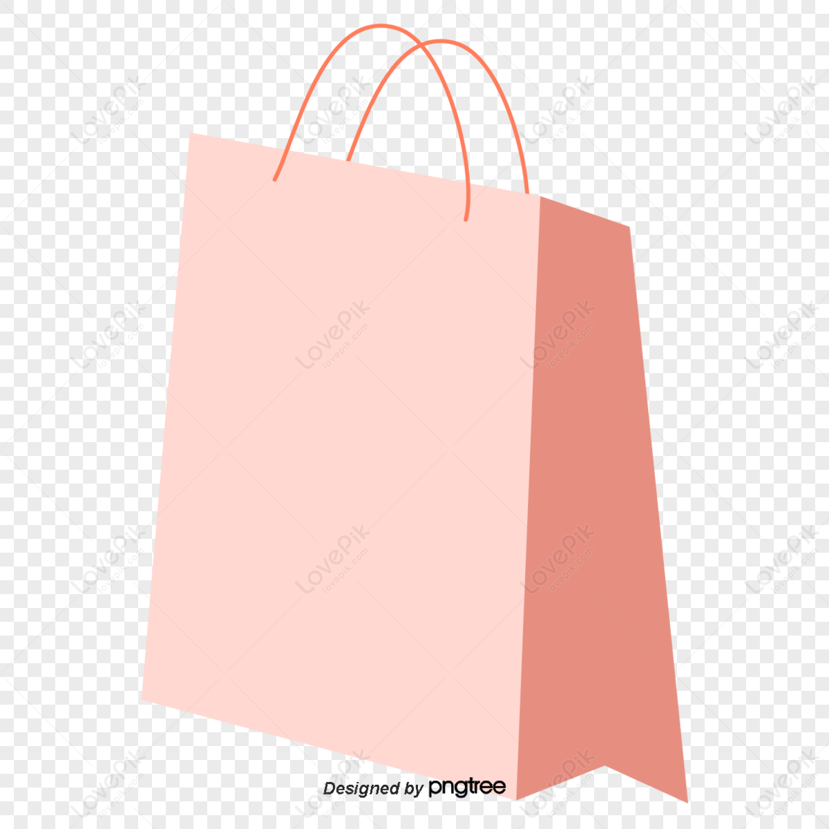 Pink Shopping Bag PNG Images With Transparent Background | Free ...
