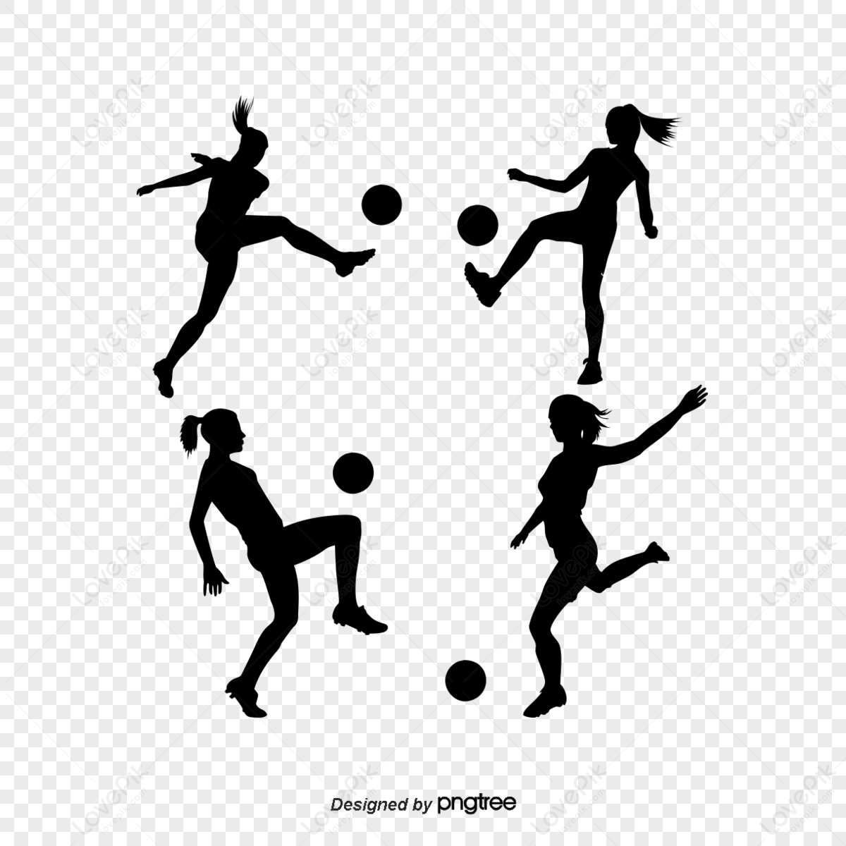The man football player silhouette PNG 22102123 PNG