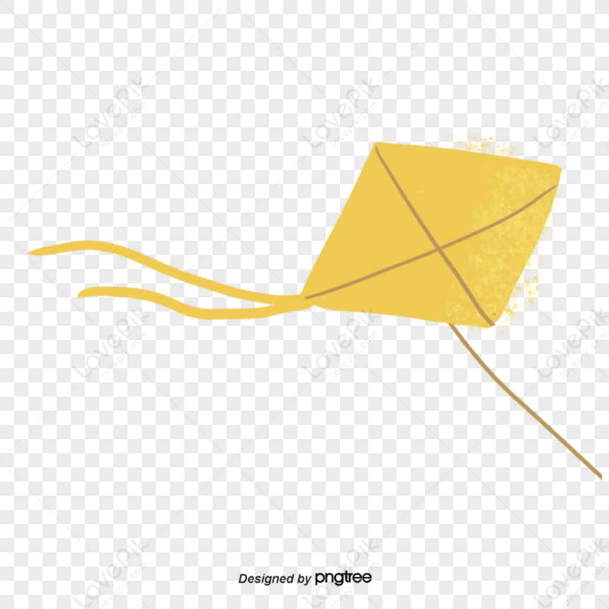 Yellow Diamond Kite String,string Of Lights,diamond Shaped Kite