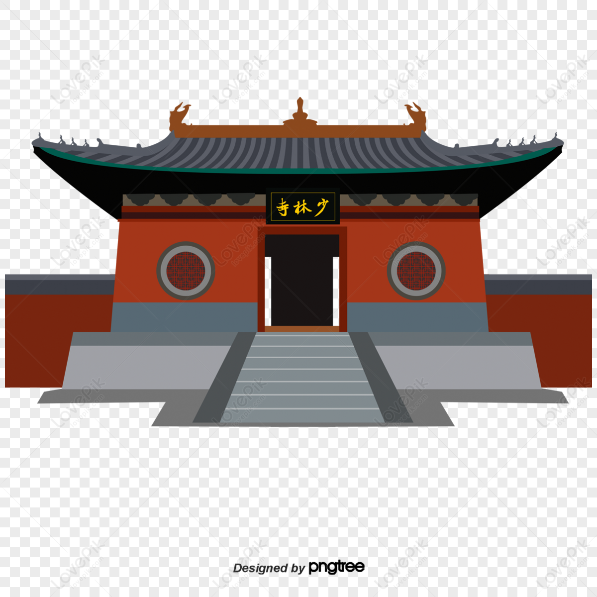 Shaolin Temple Architecture PNG Images With Transparent Background ...