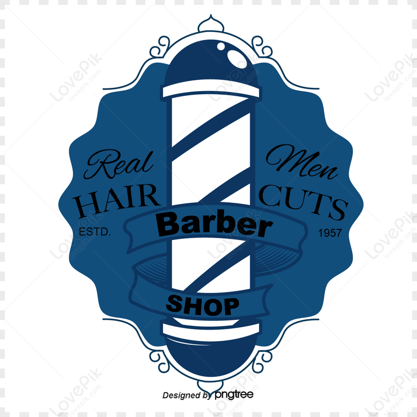 Premium Vector | Vintage barbershop logo. barber shop logo vector template