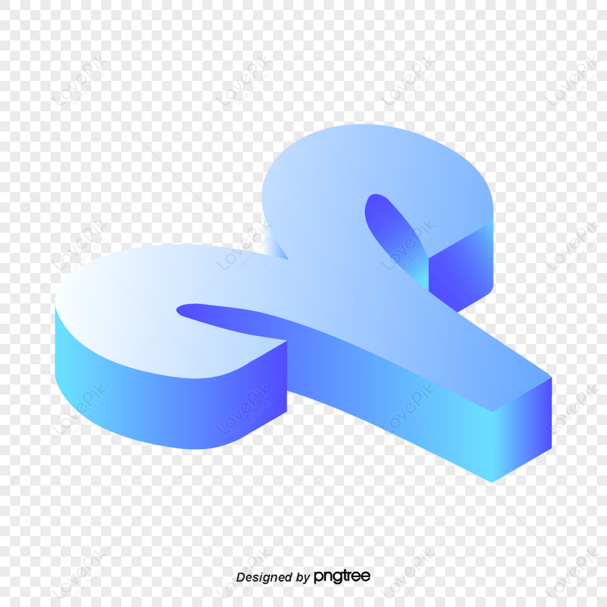 Blue Gradient Deformation Uppercase Letter Y,uppercase Letters,capital ...