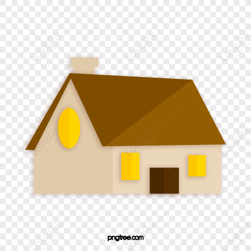 Brown Roof Christmas Cottage,sign,decoration,style Png Image And 