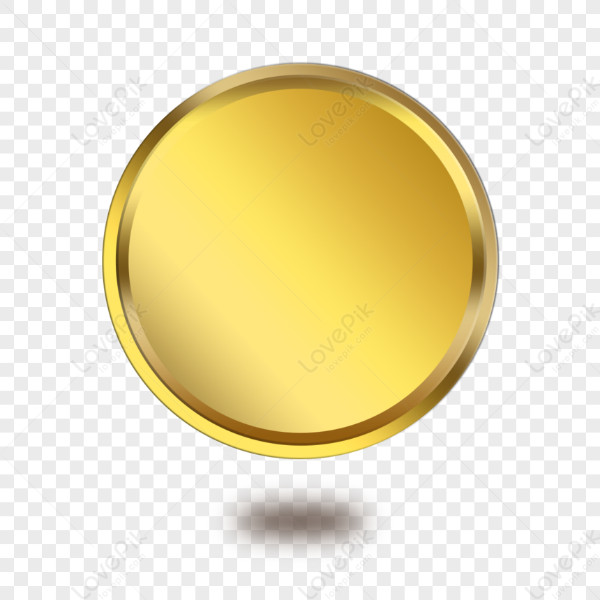 Golden Metal Gradient Ring,texture,circular,metallic Gradients PNG Free ...