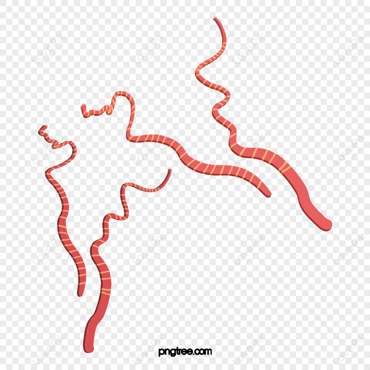 Red Rope PNG Transparent Images Free Download, Vector Files