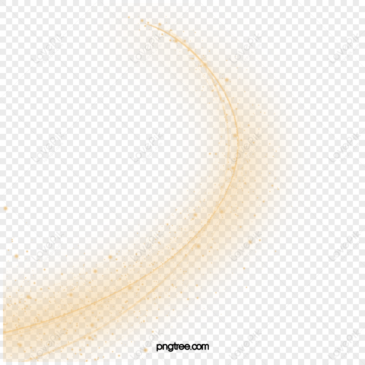 Golden Flow PNG Images With Transparent Background | Free Download On ...