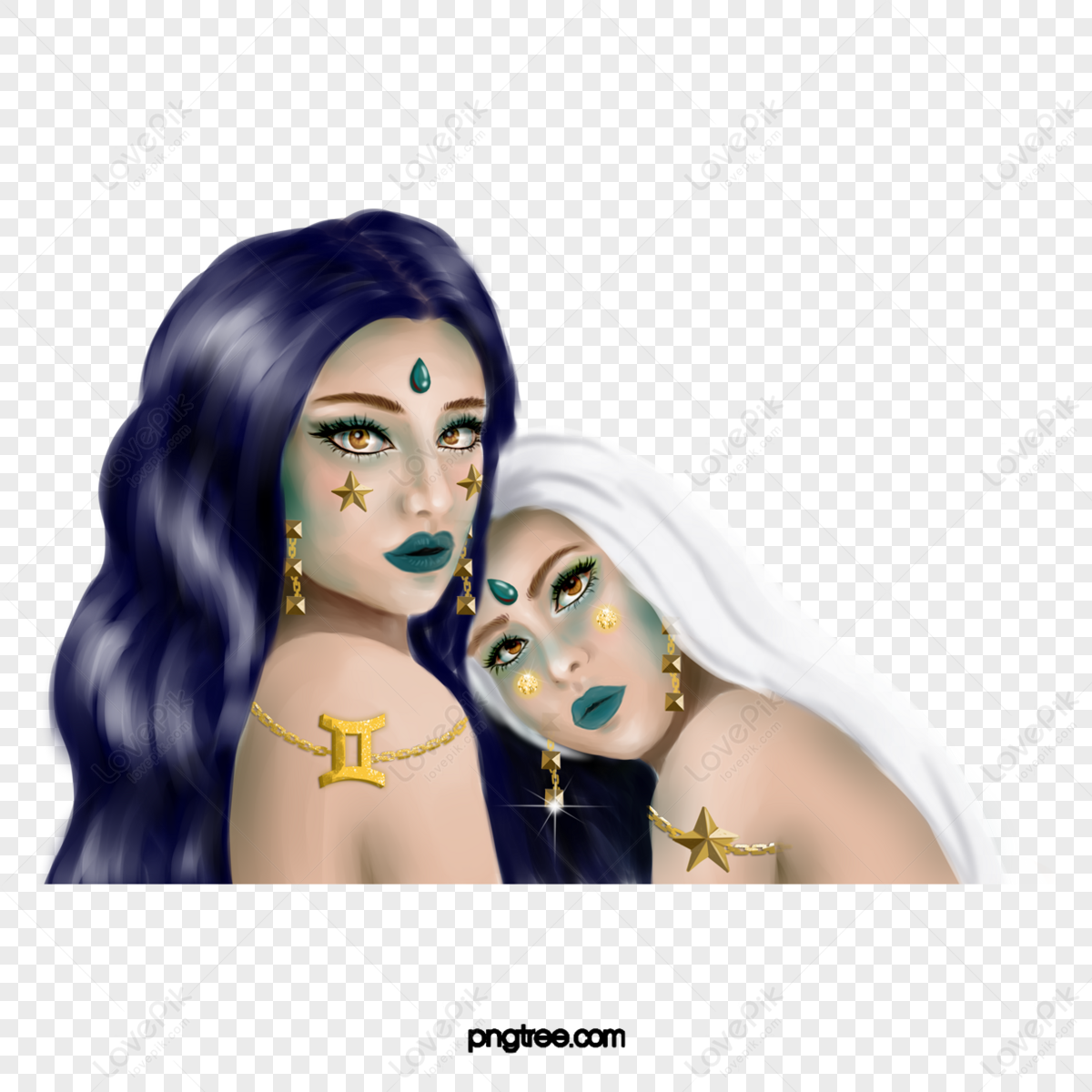 Constellation Symbols Gemini Images, HD Pictures For Free Vectors ...