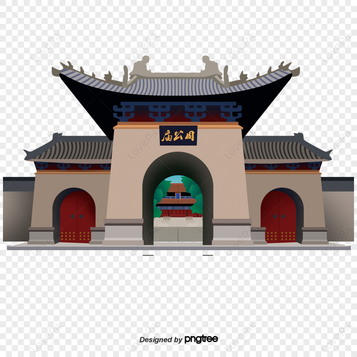 Powerpoint Ancient Gate Images, HD Pictures For Free Vectors Download ...