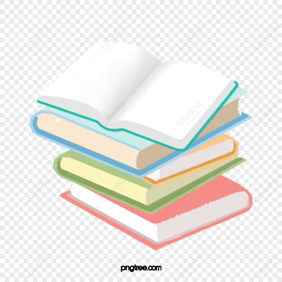 a stack of books to study and review books,stacking,knowledge png hd transparent image
