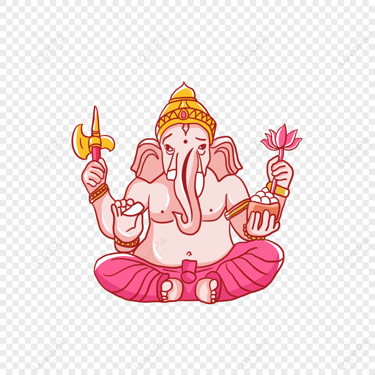 Ganesh Decoration PNG Images With Transparent Background | Free Download On  Lovepik