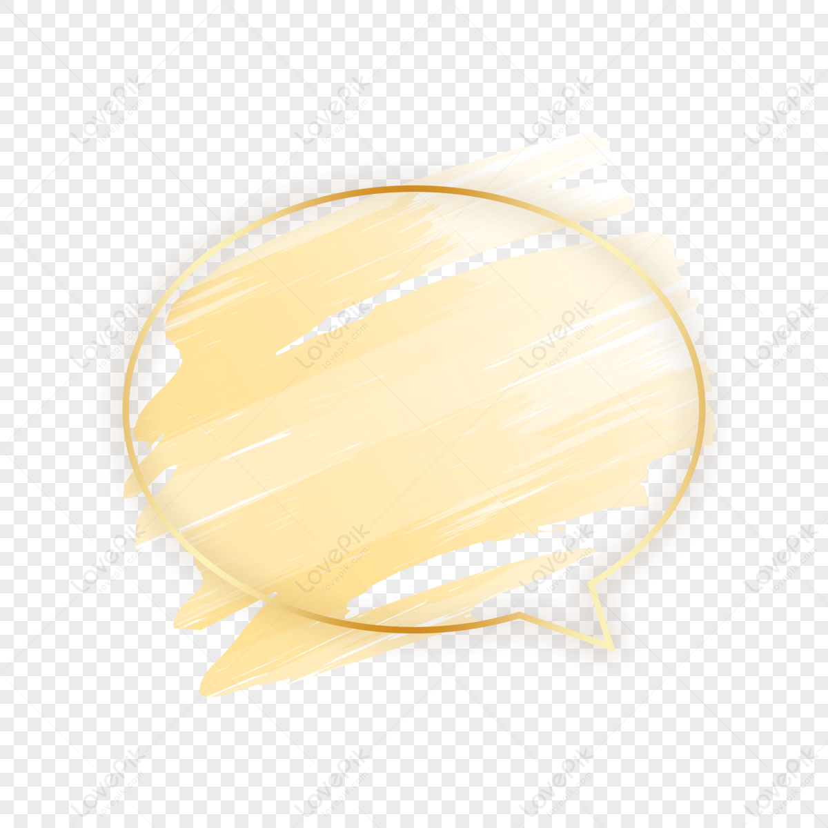 Yellow Brush Border PNG Images With Transparent Background | Free ...