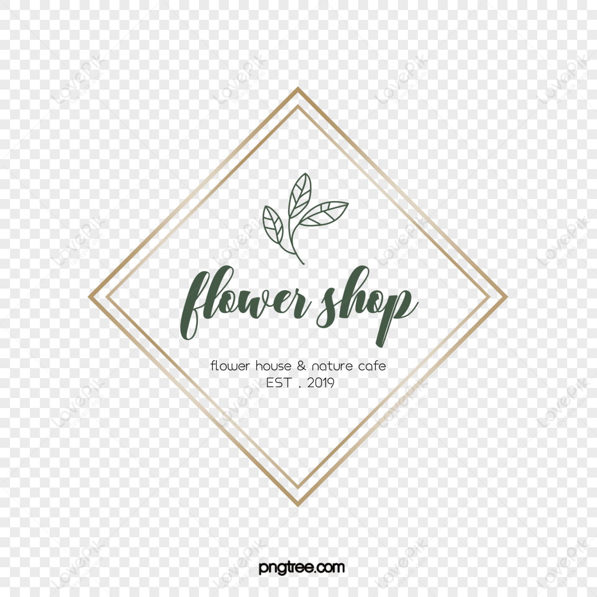 floral #flowers #watercolour #wreath #frame #logodesign - Silver Flower  Frame, HD Png Download , Transparent Png Image - PNGitem