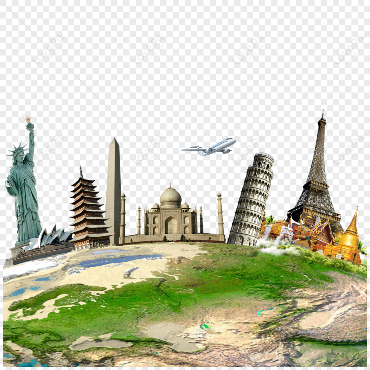 World Monuments PNG Images With Transparent Background | Free Download ...