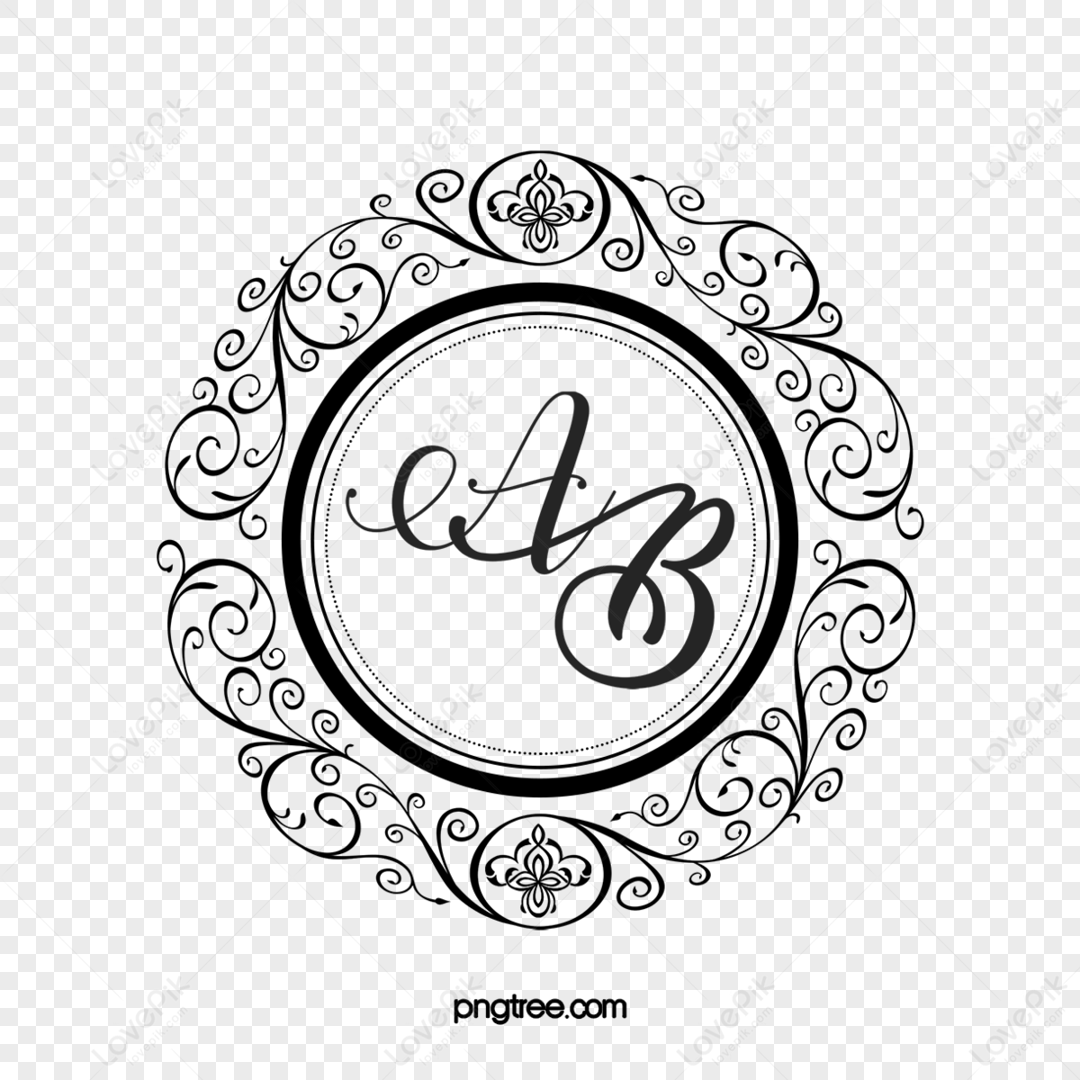 Mm initial wedding monogram logo Royalty Free Vector Image