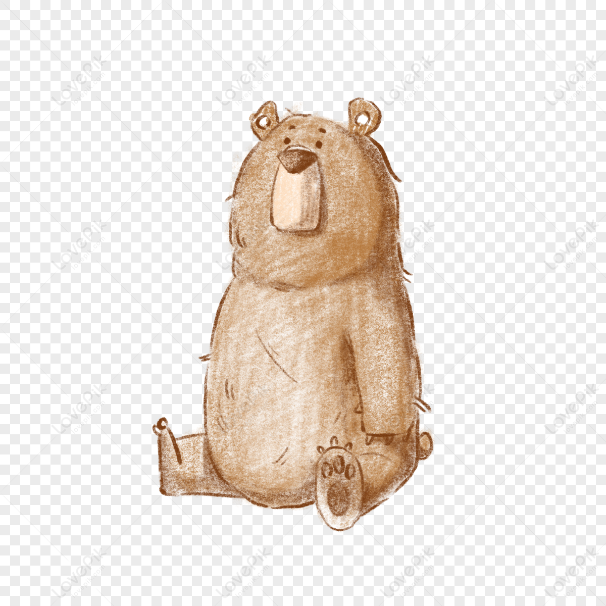 Watercolor Funny Grizzly Bear Wearing Sunglasses Ai Generated, Grizzly,  Bear, Watercolor PNG Transparent Image and Clipart for Free Download