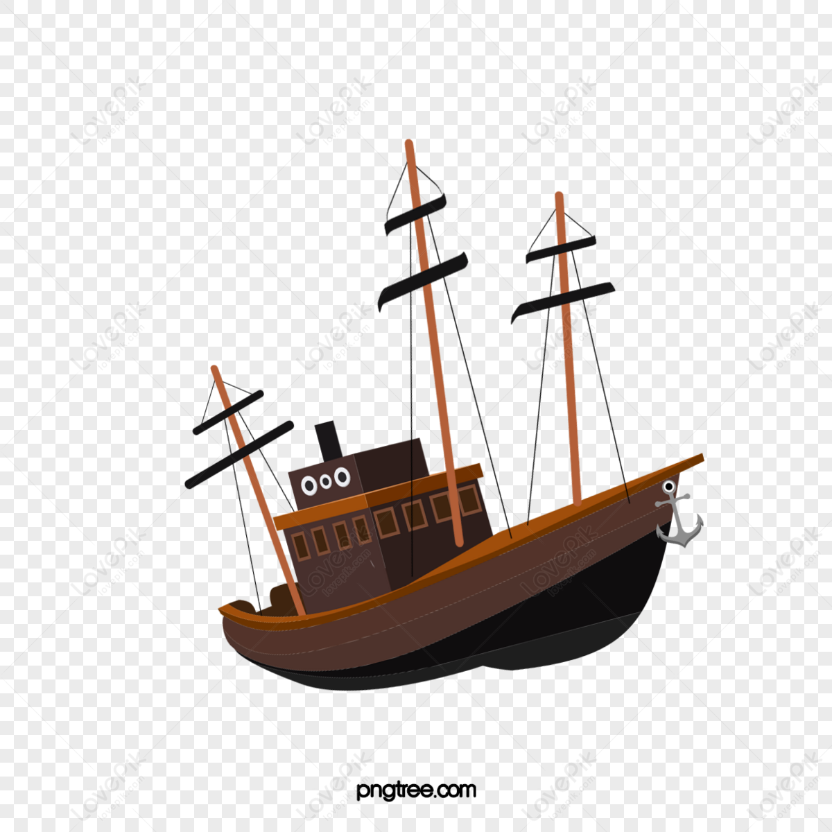 Cartoon Cute Steamer Texture Illustration,copyright,hand Painted ...