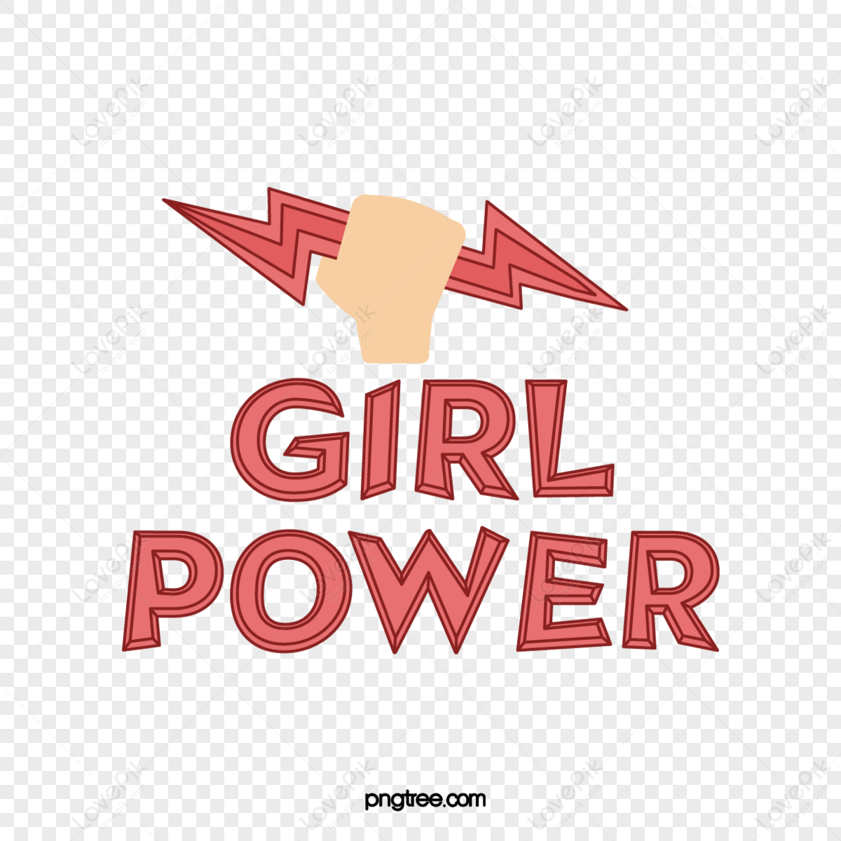 Woman Fight Symbol Stock Illustration - Download Image Now - Girl Power,  Logo, Hand - iStock