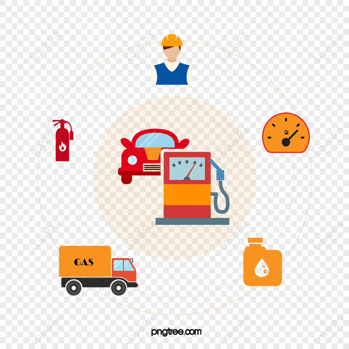 Creative Gas PNG Images With Transparent Background | Free Download On ...