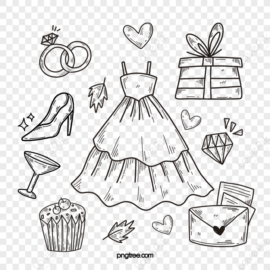 Accessories Drawing PNG Transparent Images Free Download