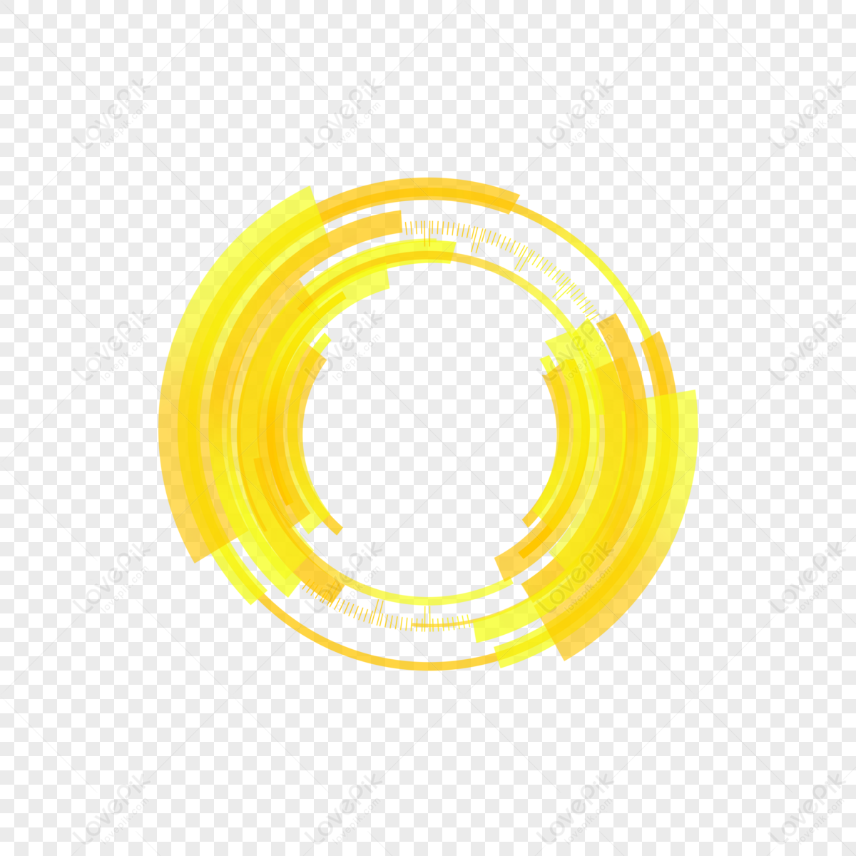 Circle Digital Technology PNG Images With Transparent Background | Free ...