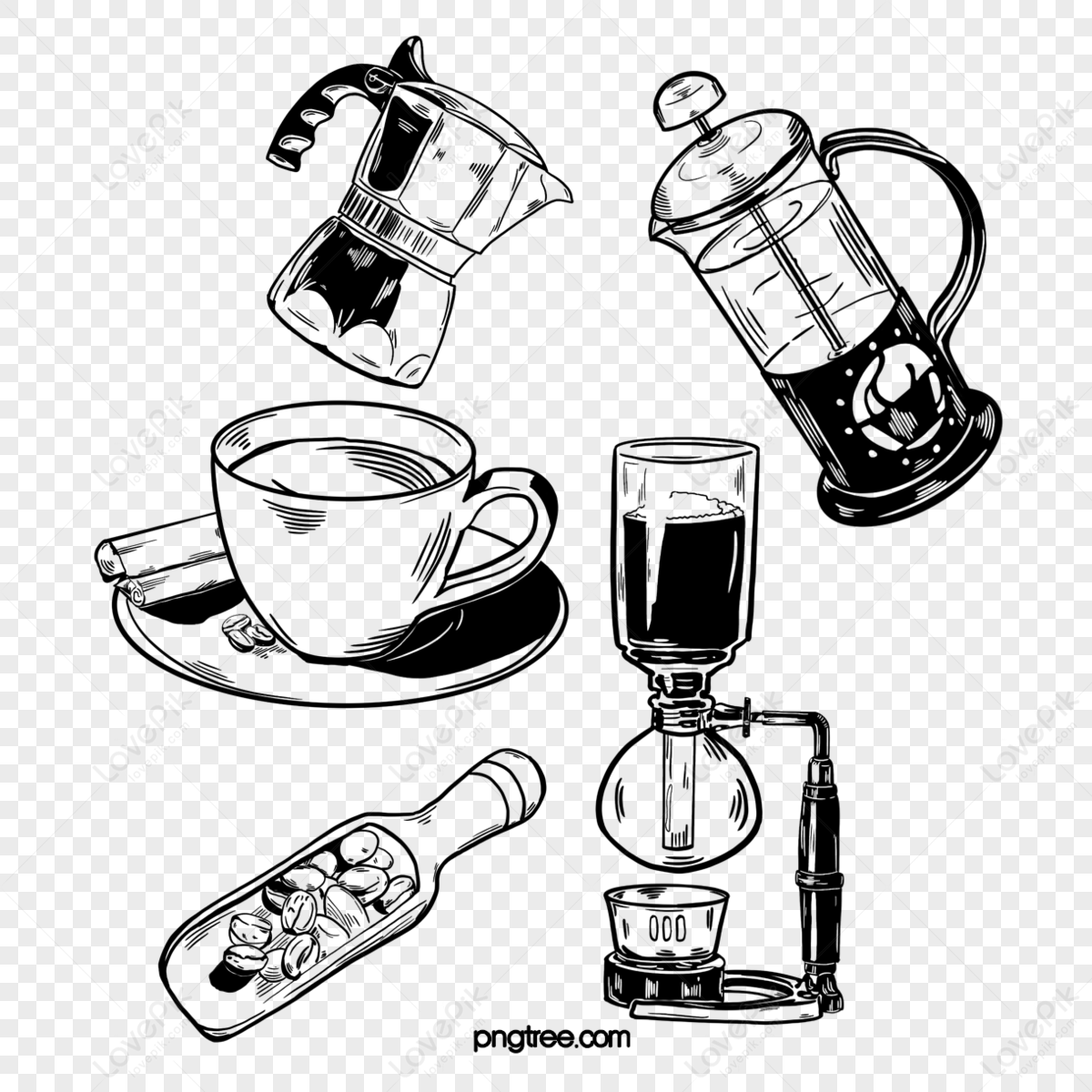 https://img.lovepik.com/png/20231007/coffee-pot-cup-coffee-bean-utensils-linear-setting-mug_119637_wh1200.png