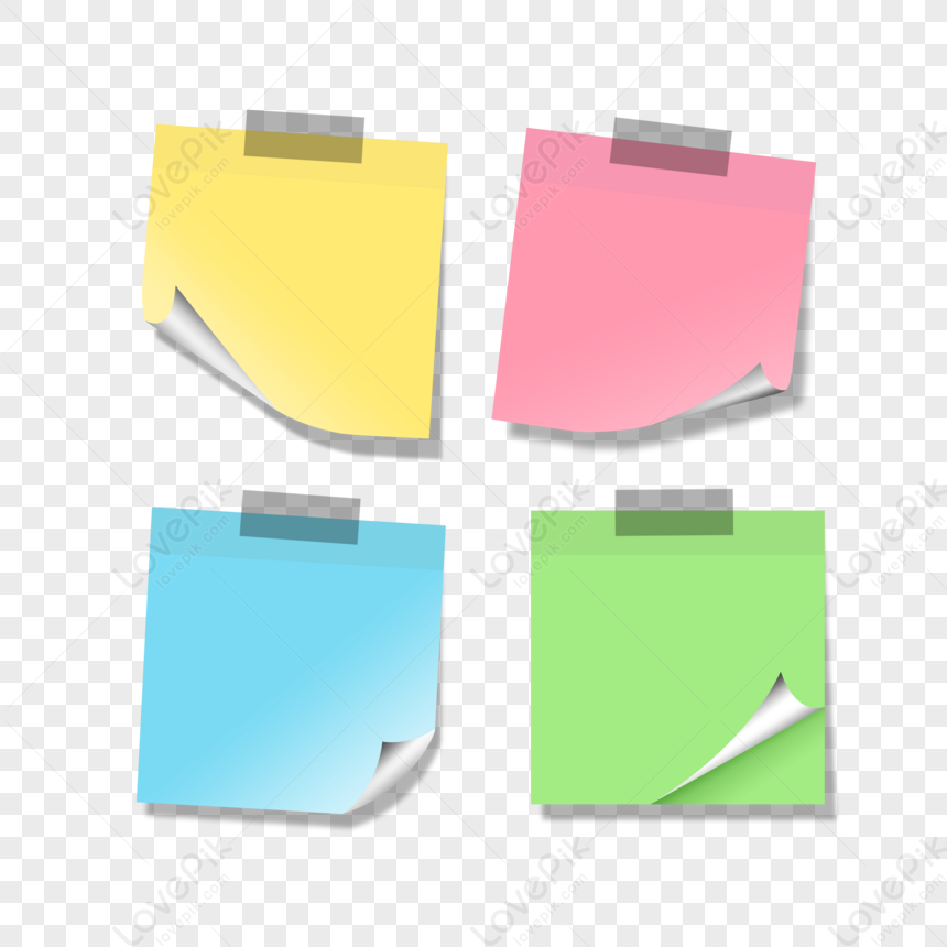 Sticky Notes transparent PNG images - StickPNG