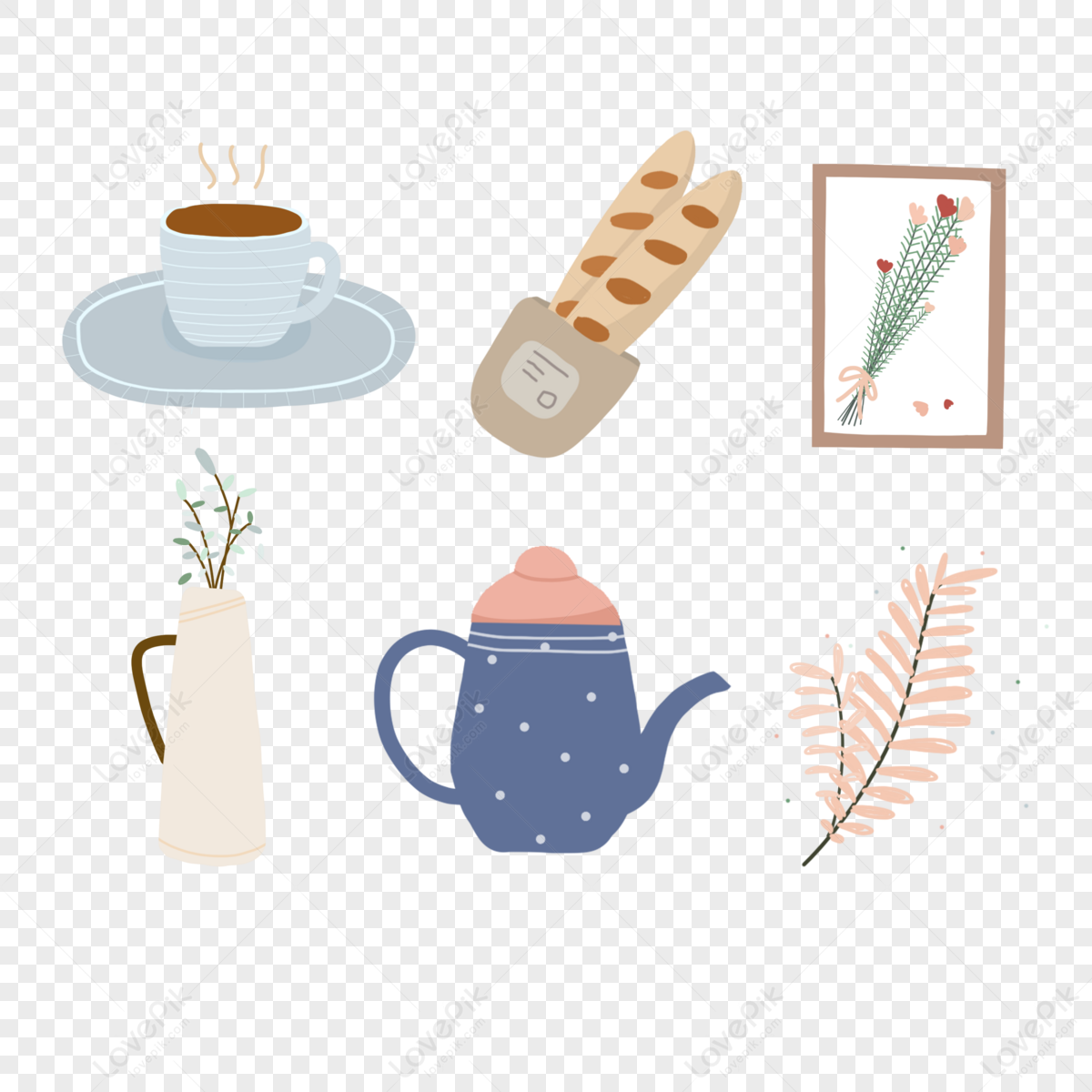 Journal Sticker Set PNG Transparent Images Free Download