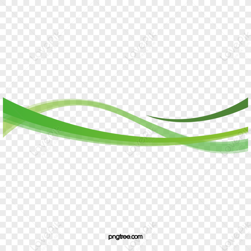 Vector Green Background With Wavy Curved,wave,wavy Curves PNG ...