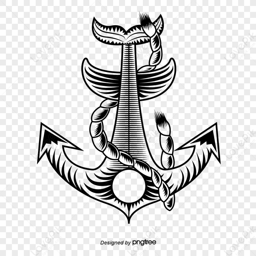 anchor tattoo vector illustration on a background.Premium quality  symbols.vector icons for concept and graphic design. 7359172 Vector Art at  Vecteezy