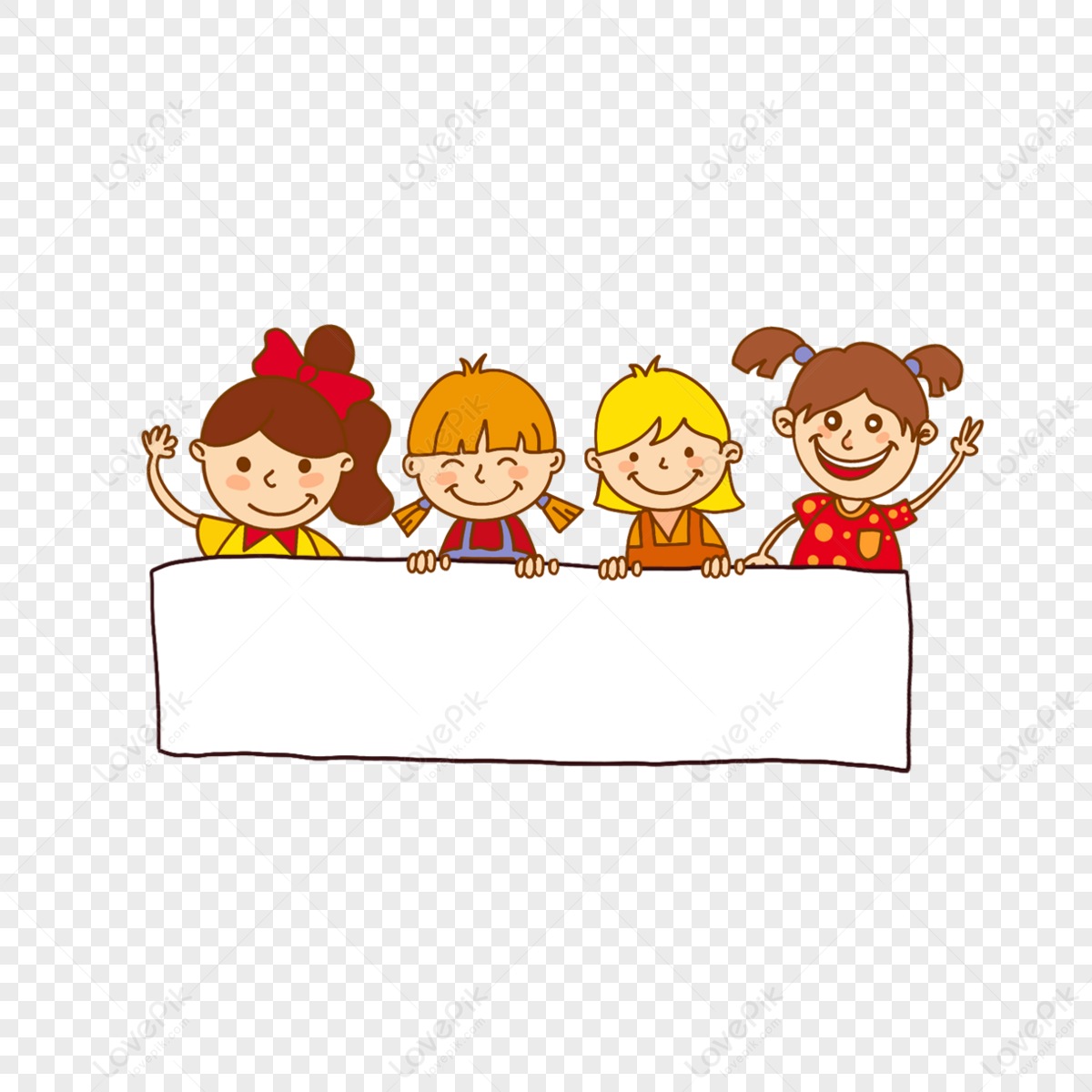 Child Holding Sign PNG Images With Transparent Background | Free ...