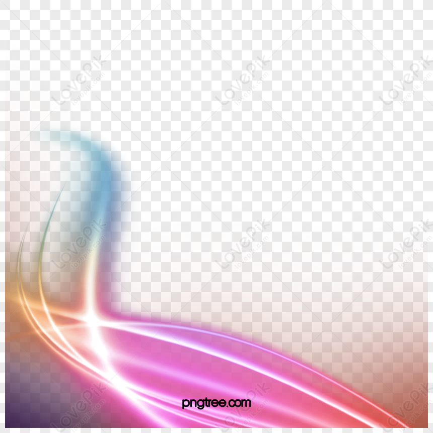 Colorful Line Shining Effect Aura,brilliant Effect,light Effect,shine ...