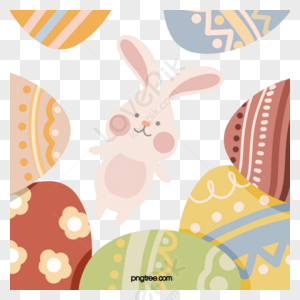 Coniglietti Pasquali Vettore,coniglietto Di Pasqua,clipart,pasqua EPS  Immagine Gratis, Grafica download su Lovepik